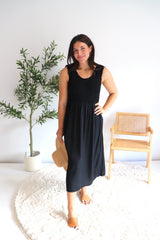 Anastasia Maxi Dress In Black