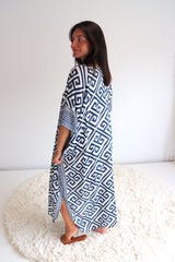 Long Kaftan In Corinthian Coast