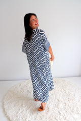 Long Kaftan In Corinthian Coast