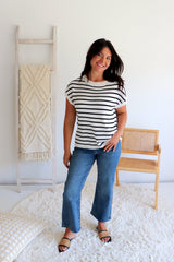 Evelyn Stripe Knit Top