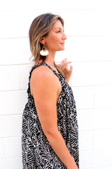 Celine Maxi Dress In Fossil Cream