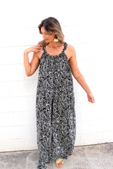Celine Maxi Dress In Fossil Cream