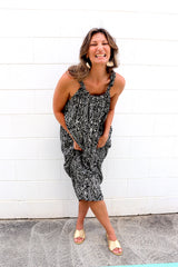 Celine Maxi Dress In Fossil Cream
