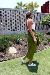 Take Me Away Sarong Deep Green