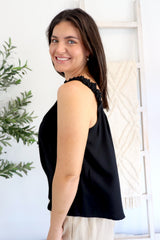 Vienna Top in Black
