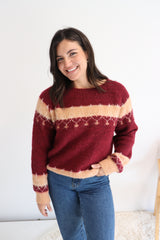 Minnesota Sweater in Berry