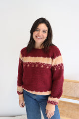 Minnesota Sweater in Berry