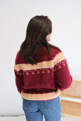 Minnesota Sweater in Berry