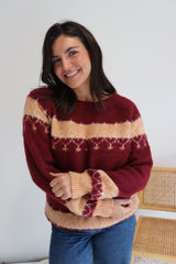 Minnesota Sweater in Berry