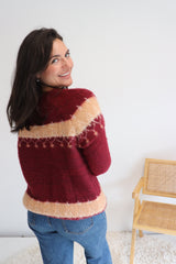 Minnesota Sweater in Berry