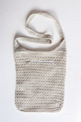 Amalfi Large Crochet Bag in Sand