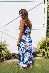 Daytripper Maxi Dress In Samoa Blue