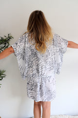 Ultimate Short Beach Dress In Safari Grey