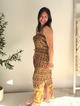 Daytripper Tube Maxi Dress In Temple