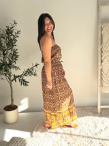 Daytripper Tube Maxi Dress In Temple