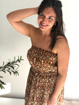 Daytripper Tube Maxi Dress In Temple