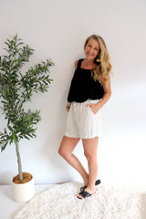 Vienna Top in Black
