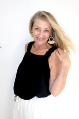Vienna Top in Black