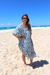 Lux Muu Muu in Artifact Teal
