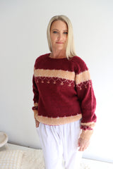 Minnesota Sweater in Berry