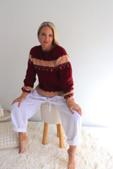 Minnesota Sweater in Berry