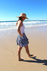 Ripple Effect Mini Skirt in Faith