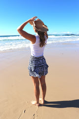 Ripple Effect Mini Skirt in Faith