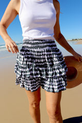 Ripple Effect Mini Skirt in Faith