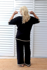 Elodie Knit Set in Chocolate