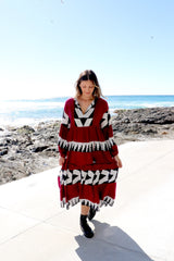 Keys Long Sleeve Maxi