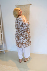 Daydream Long Sleeve Dress/Top in Promise Land Taupe