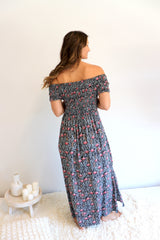 Day Off Maxi Dress in Strawberry Garden