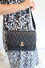 Harper Crossbody Bag in Black