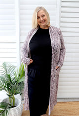 Travel Cardi in Leopard