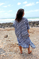 Long Kaftan In Corinthian Coast