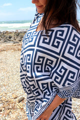 Long Kaftan In Corinthian Coast