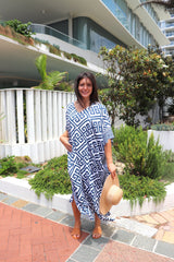 Long Kaftan In Corinthian Coast