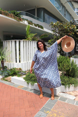 Long Kaftan In Corinthian Coast