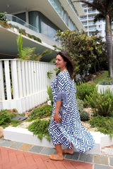 Long Kaftan In Corinthian Coast