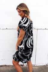 Aloha Dress In Swirl