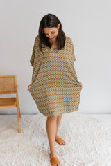 Tropicana Short Dress In Honeycomb