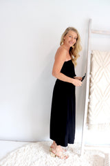 Daytripper Tube Maxi Dress In Black
