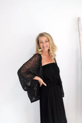 Travel Cardi in Black