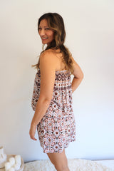 Maldives Short Jumpsuit in Mosaic Earth - Limited Edition