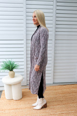 Travel Cardi in Leopard