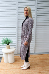 Travel Cardi in Leopard