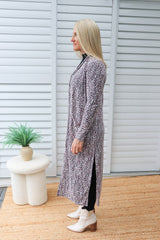 Travel Cardi in Leopard