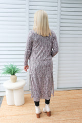Travel Cardi in Leopard