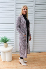 Travel Cardi in Leopard