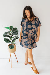 Ultimate Short Beach Dress In Blue Tea